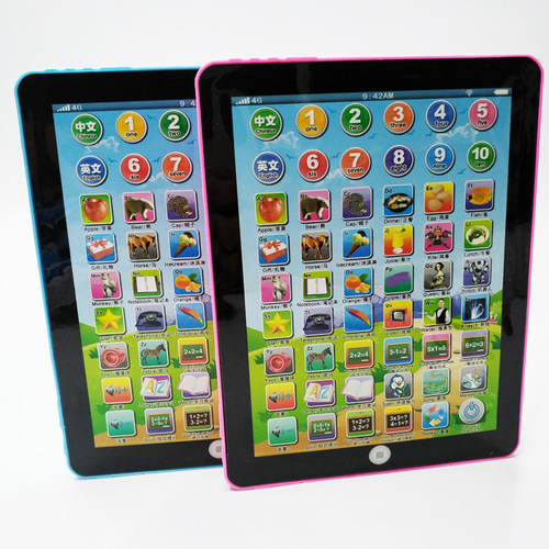 Export IPAD early education story machine children's Chinese and English learning simulation tablet Chinese packaging science and education toys