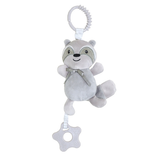 Manufacturer 0-1 year old baby stroller pendant with musical teether stroller hanging baby comfort toy wholesale