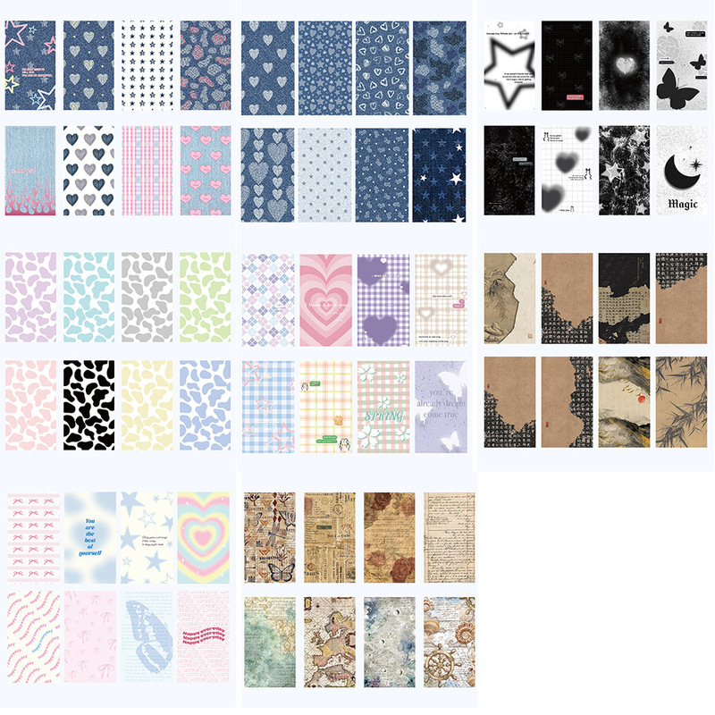 A variety of 8 girls series goo card mobile phone back card DIY decorative backing material stickers drop tape adhesive sticker A variety of 8 girls series goo card mobile phone back card DIY decorative backing material stickers drop tape adhesive sticker
