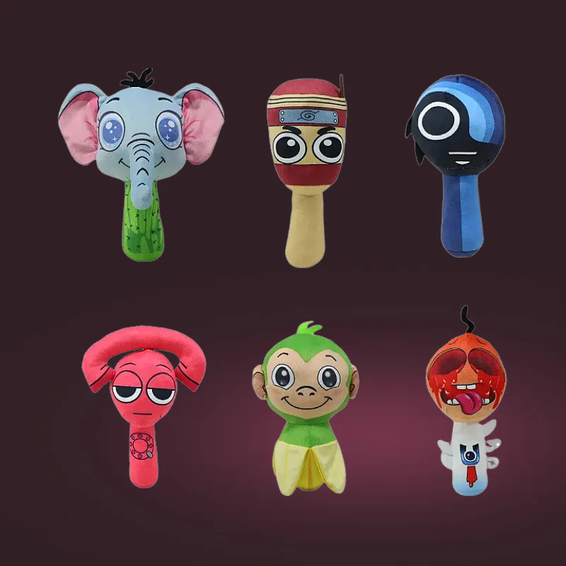 Cross-border New Orange Family Box Shanhaijing Rhythm Box Game Peripheral Plush Toy Doll