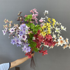 3D printed horse chestnut tree simulation flower wedding hall ceiling decoration wedding celebration flower arrangement artificial flowers Japanese hanging bell 