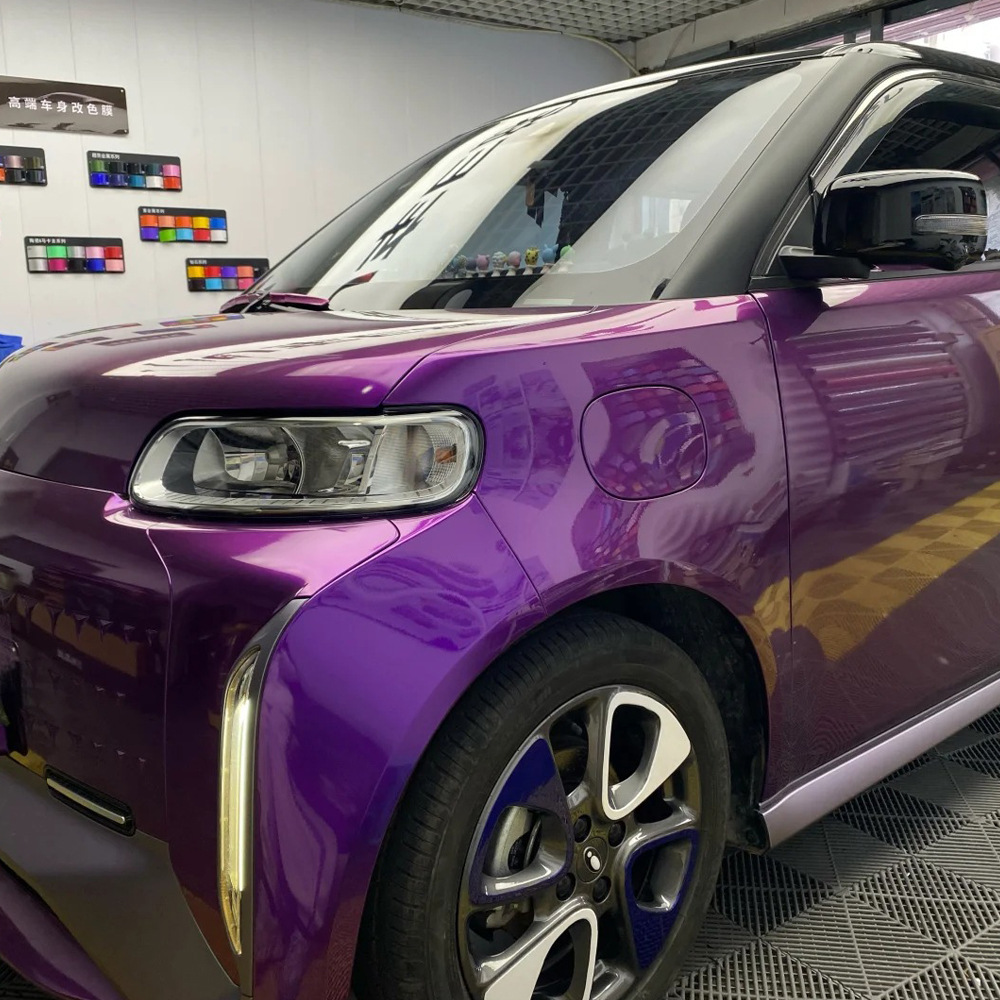 Ideal Purple Color Changing Film, Car Body Color Changing Film, Electric Vehicle Motorcycle Modification Film, Self-Adhesive Film