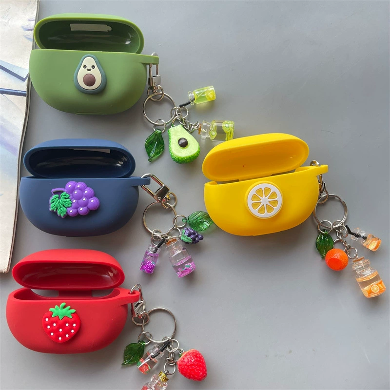 Applicable to magic sound Beats Studio Buds Real Wireless Bluetooth headset protective case cute fruit soft case
