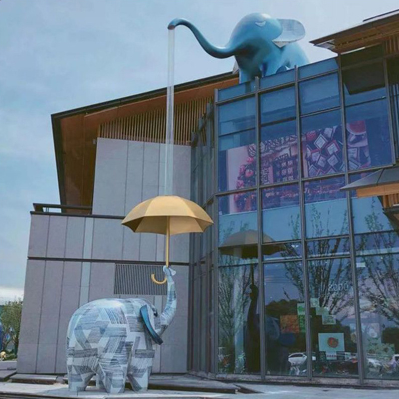 SKU_19_彩色大象雕塑（定制尺寸颜色）.jpg