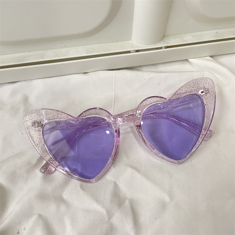 レトロな円枠サングラス紫色のドーパミンギャルメガネ男紫外線防止近視サングラス女性の丸い顔