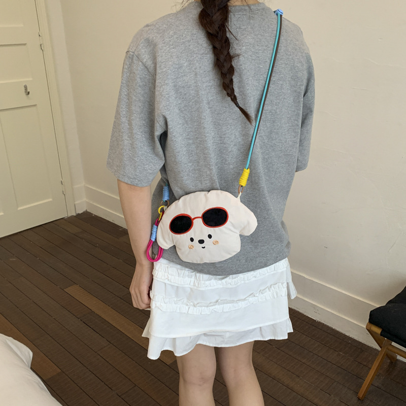 2026 nuevo estilo de dibujos animados coreano de la niña ins viento bolso de hombro para teléfonos móviles lindos mini dopamina bolso de mochila ligero