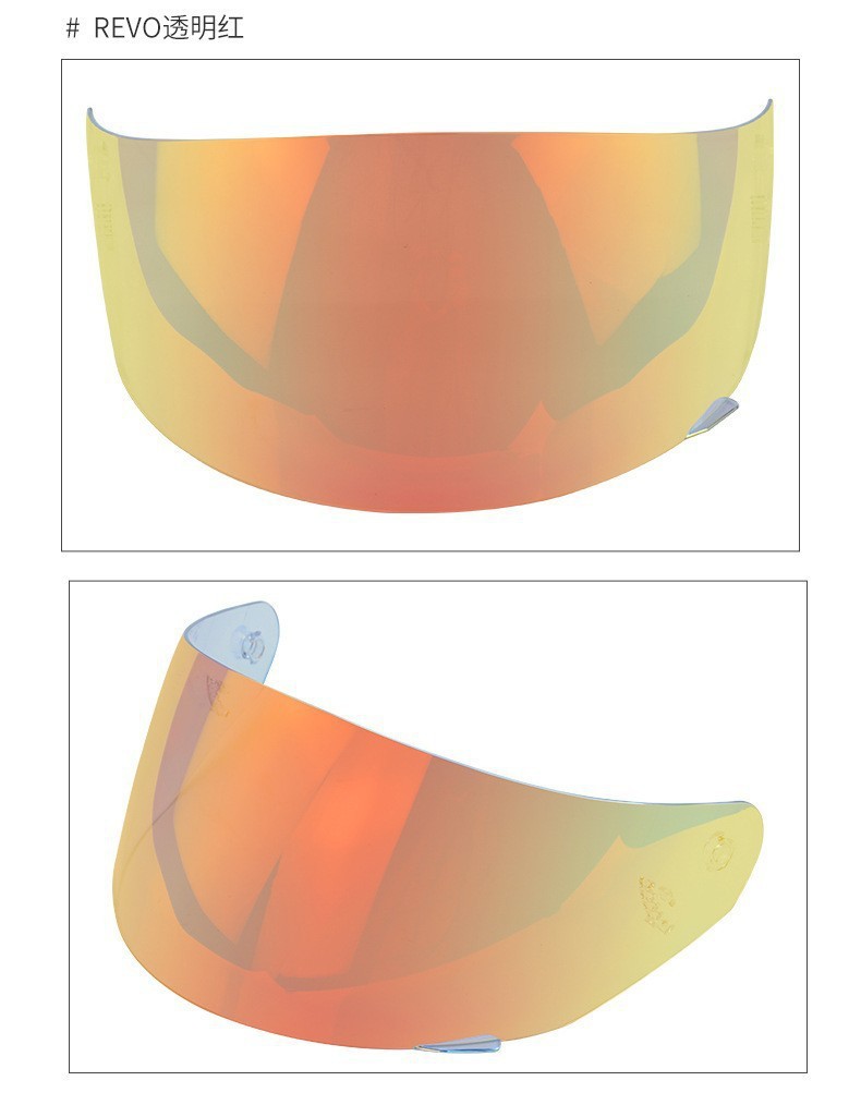 The new motorcycle helmet lens is suitable for FF 352 384 351 369 802 men's and women's sunshade glasses
