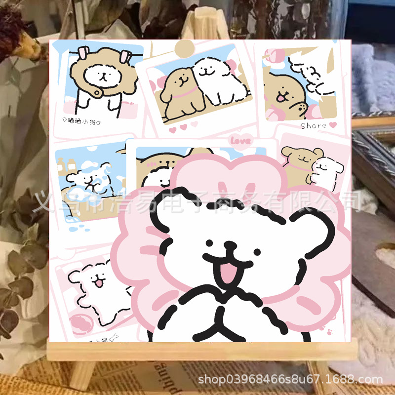 LL248 / 20*20cm paint+brush+backing board