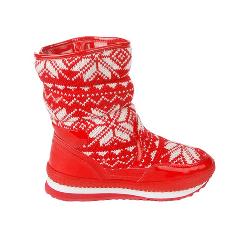 FUENTE fabricantes de lana jacquard Vamp costilla de lana tejida Boca del zapato de primera línea fabricantes de exportación de calidad OEM personalizado