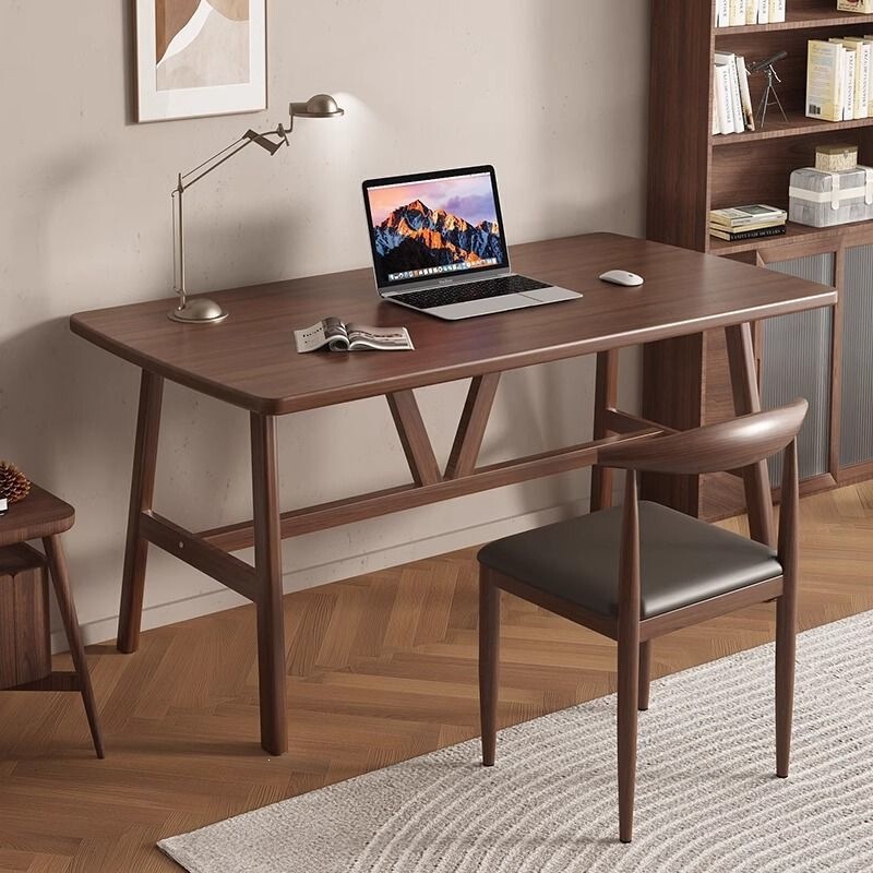 Computer Desk, Desktop Home Gaming Desk and Chair Set, Rental House Office Desk, Bedroom Simple Table, Work Desk, Study Desk