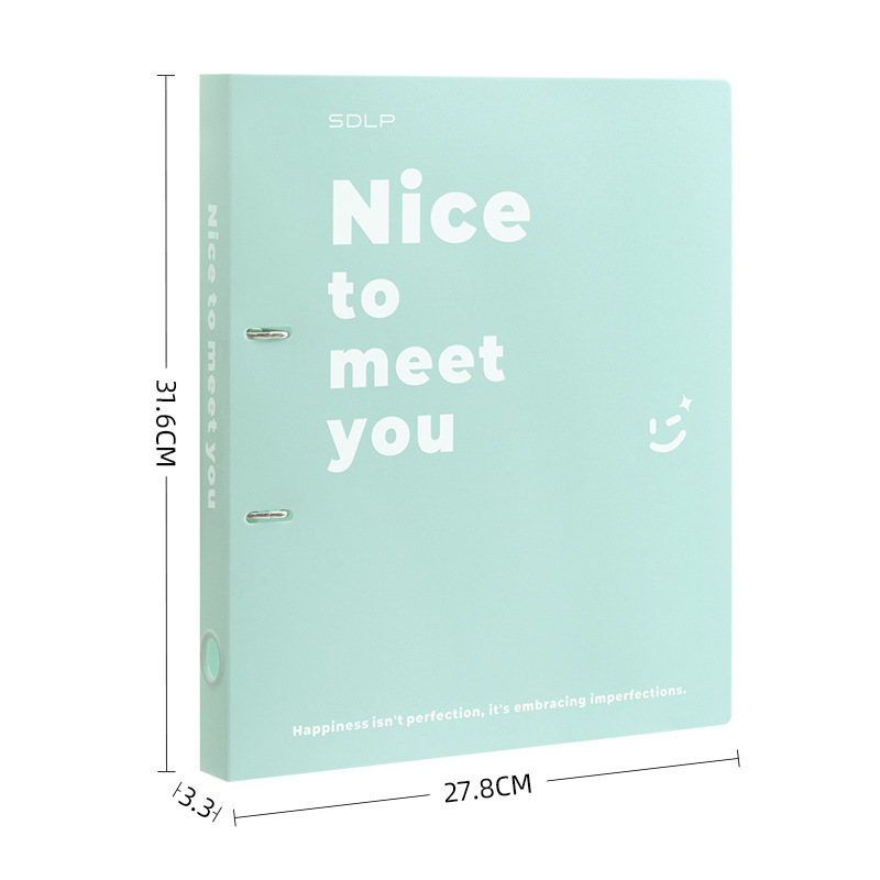 【싱글 폴더】민트 그린