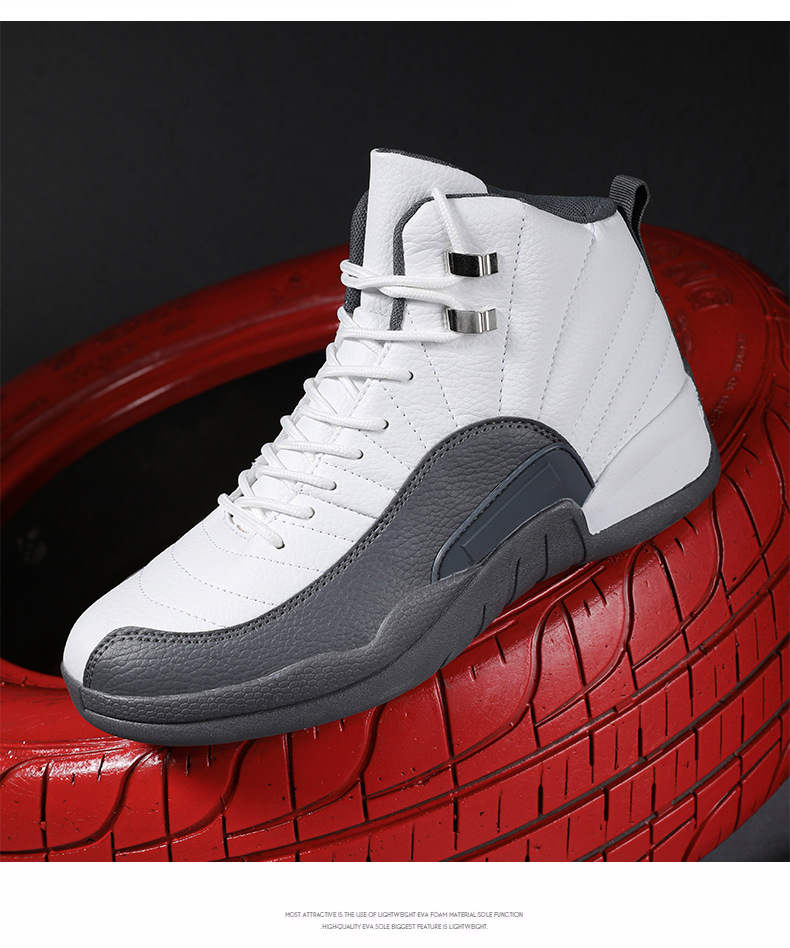 A J12 Basketballschuhe Grenzüberschreitende große Herrenschuhe High-Top-Schuhe Jugendsportschuhe Herren Sporttrainingsschuhe Studenten_voghion.com