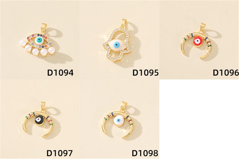 7g Weight Pendant Jewelry Making Type 20*20mm Jewelry Making Size Zircon Inlay Material DIY Jewelry Accessories Classification 1 Piece Quantity Copper Material Devil's Eye Pattern Polished Finish Plating Design Casual, Simple Style Style 1 Piece 20*20mm Copper Zircon Devil's Eye Polished Pendant 2
