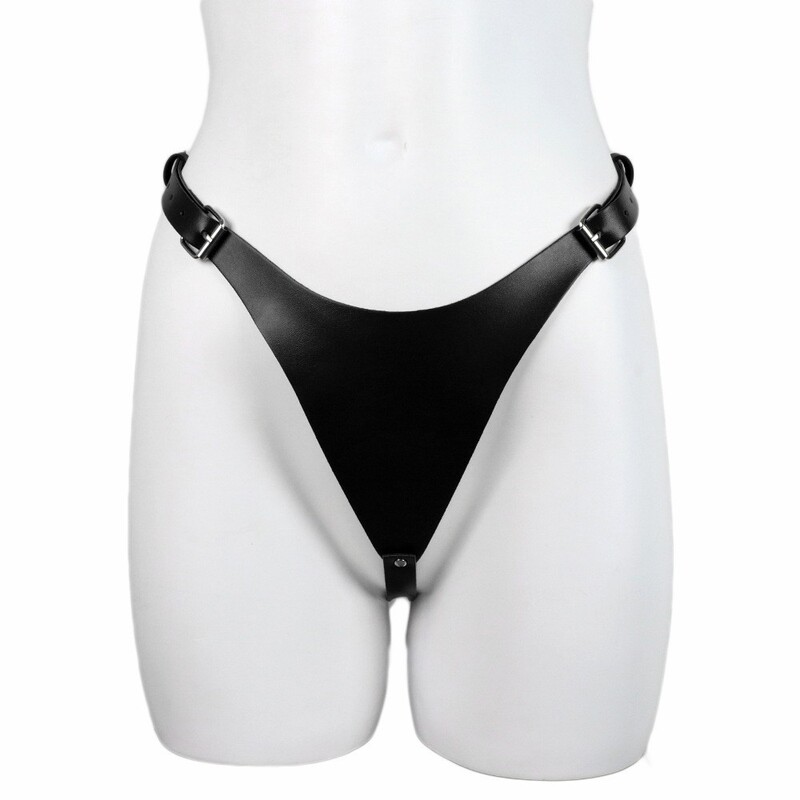 Sexy leather bondage pants sm bondage sex wear props alternative tuning thong spot wholesale