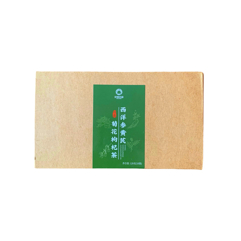 American Ginseng Astragalus Chrysanthemum Goji Tea 120g Dried Herbal Blend for Daily Steeping in use