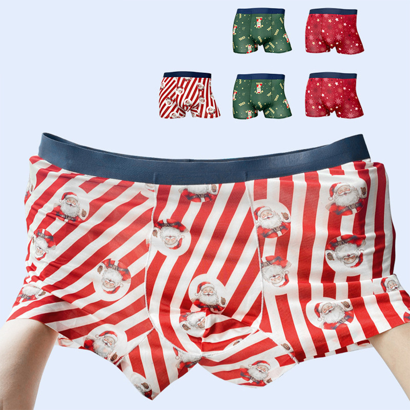 Men's Ice Silk Underwear, Breathable, Sweat-Absorbent, Seamless, Men's Boxer Shorts, Summer Thin Boxer Briefs Men's Ice Silk Underwear, Breathable, Sweat-Absorbent, Seamless, Men's Boxer Shorts, Summer Thin Boxer Briefs