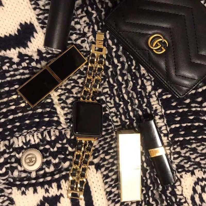 Metal Leather Rope Strap