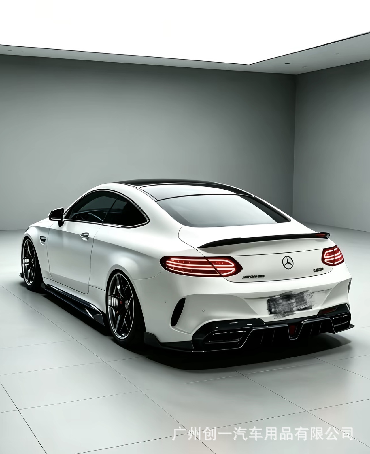 Suitable for Mercedes-Benz C-Class W205 modified with C65AMG IMP body kit, C180 C200 C260 front and rear bumpers