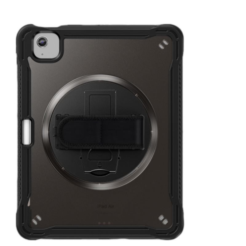 适用iPadAir11平板壳3D手环旋转支架pro11亚克力防弯10.9防摔硬壳