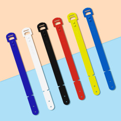 現物卸売り荷物札ひもカラープラスチック吊りひもプラスチック荷物札ひもpvcひもプレゼントひも