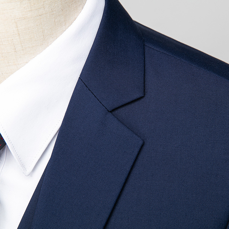 Traje traje de hombre de dos piezas de negocios profesional ropa formal traje pequeño coreano Delgado mejor hombre vestido de novia novio