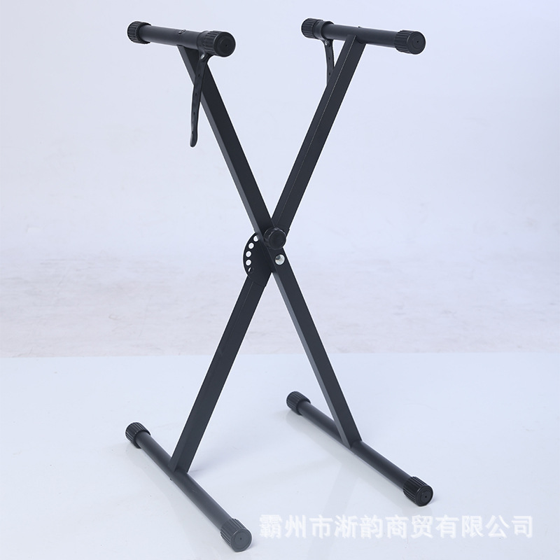 Soporte de Piano Electrónico para niños desmontable soporte de teclado plegable de elevación de un solo tubo soporte de piano tipo X accesorios de instrumentos musicales soporte de piano X individual