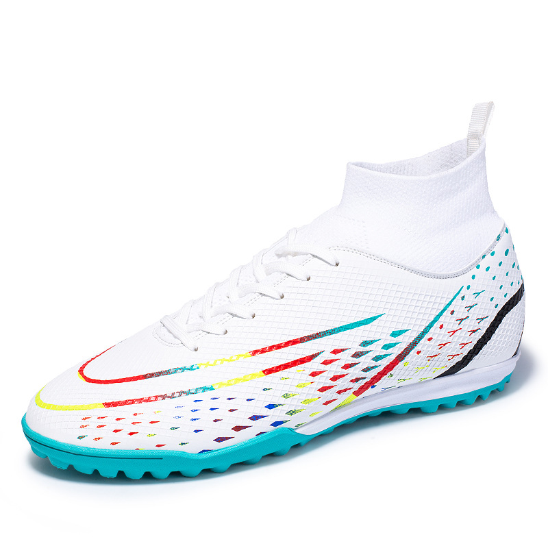 2023 nuevos zapatos de fútbol FGTF transfronterizos zapatos de fútbol para hombres y mujeres zapatos de entrenamiento de hierba