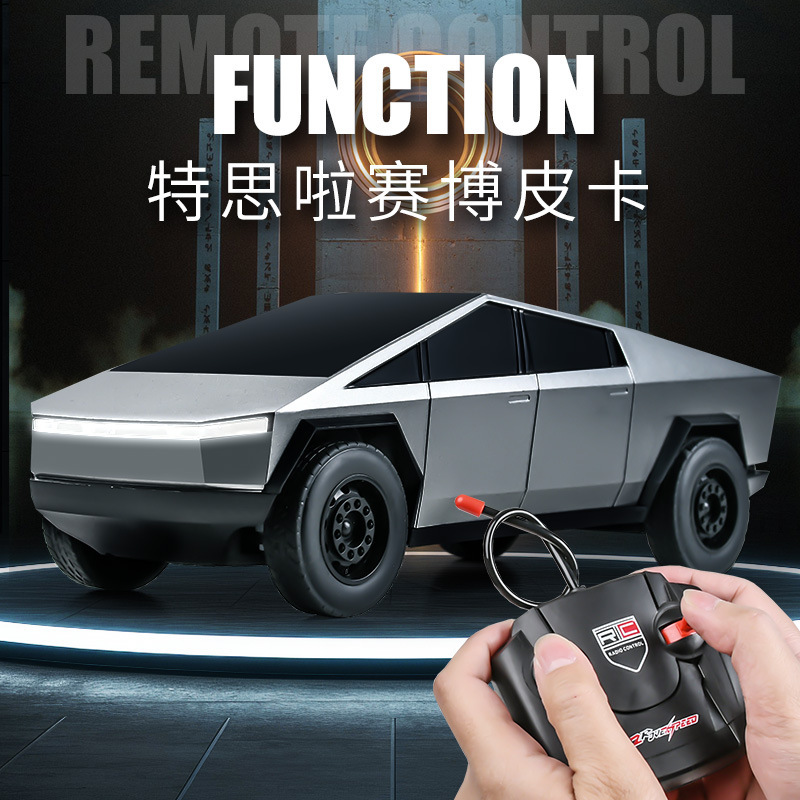 Popular Tezila Cyber Pickup Remote Control Car Large Electric Simulation Remote Control Car Toy Wholesale for Children