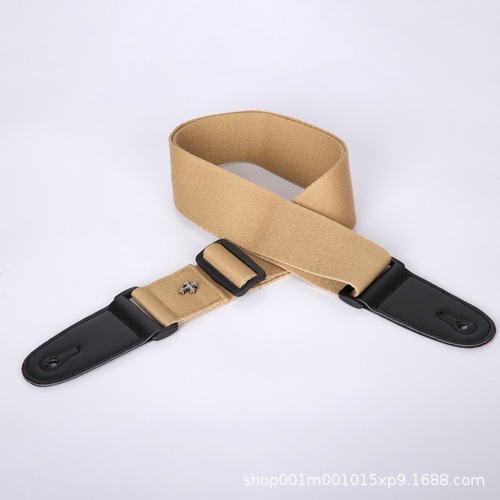 Cross-border product guitar strap folk acoustic guitar electric guitar electric bass cotton guitar strap ukulele strap