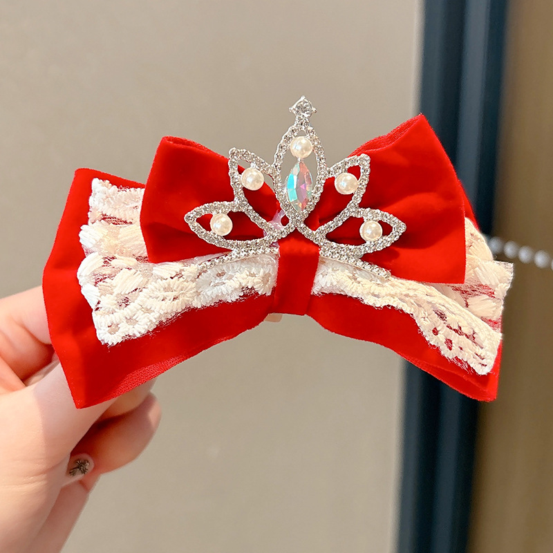 Horquillas Chinas Tradicionales para Niños, Materiales Mixtos, Decorativo, Con Borlas, para Hanfu y Año Nuevo