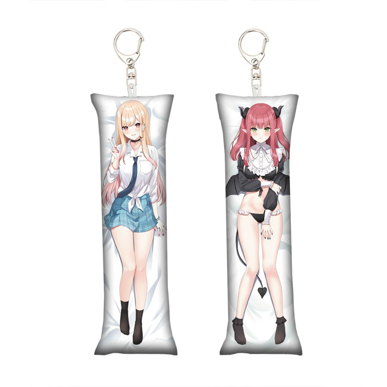 [动漫更衣人偶坠入爱河小抱枕钥匙扣迷你书包挂饰Mini Dakimakura] → аниме: переодевающаяся кукла влюбилась мини-подушка брелок для ключей