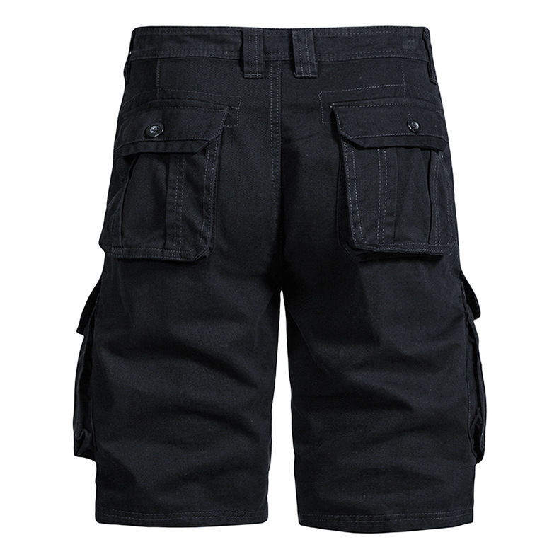 Summer new shorts, loose cotton cropped men's workwear, casual pants, and more middle-aged_voghion.com