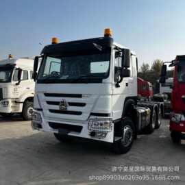 厂家直发Africe HOWO 6x4集装箱拖车半挂车牵引车371自卸车翻斗车
