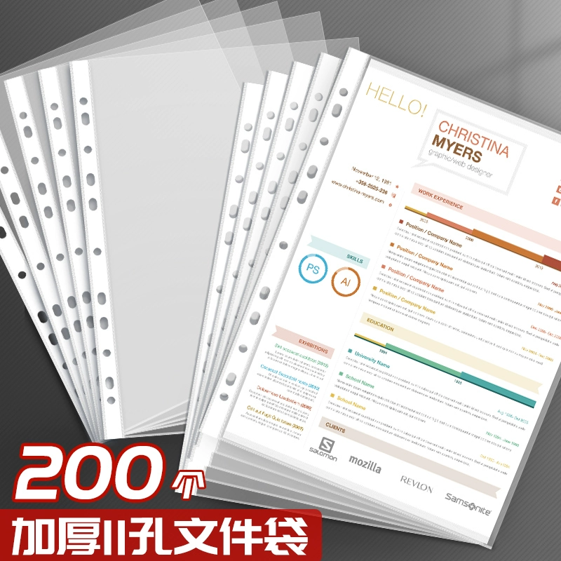 Сумка для документов с 11 отверстиями, прозрачная вставка, сумка для листов, сумка для хранения тестовой бумаги формата А4, многослойная папка, офисные принадлежности, файл