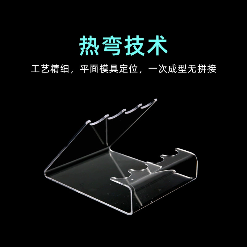 Прозрачный акриловый держатель для ручек стеллаж для магазина канцелярских товаров Горячая Гибка бизнес-держатель для офисных ручек ручка для бровей хранение шариковых ручек оптом