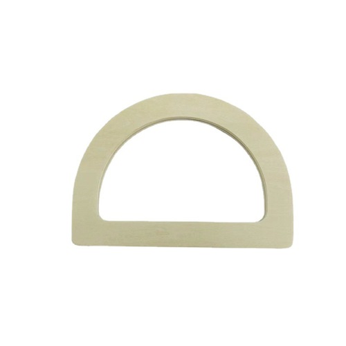 Bag hand-held fashion bag accessories Wooden: D-shaped wrist Woven bag hand-held accessories