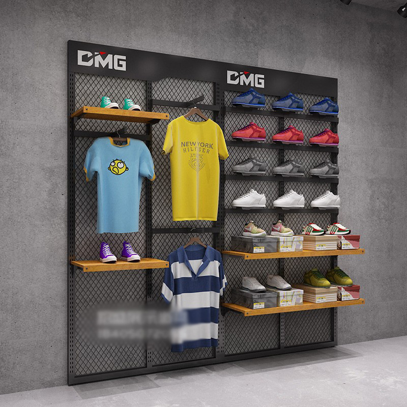 Deportes y ocio Zapatero tienda de ropa estante de exhibición estante fútbol baloncesto Multi-Layer Display Shoe shelf for brand Shoe Store