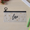 Universal square cartoon high quality telescopic folding pencil case