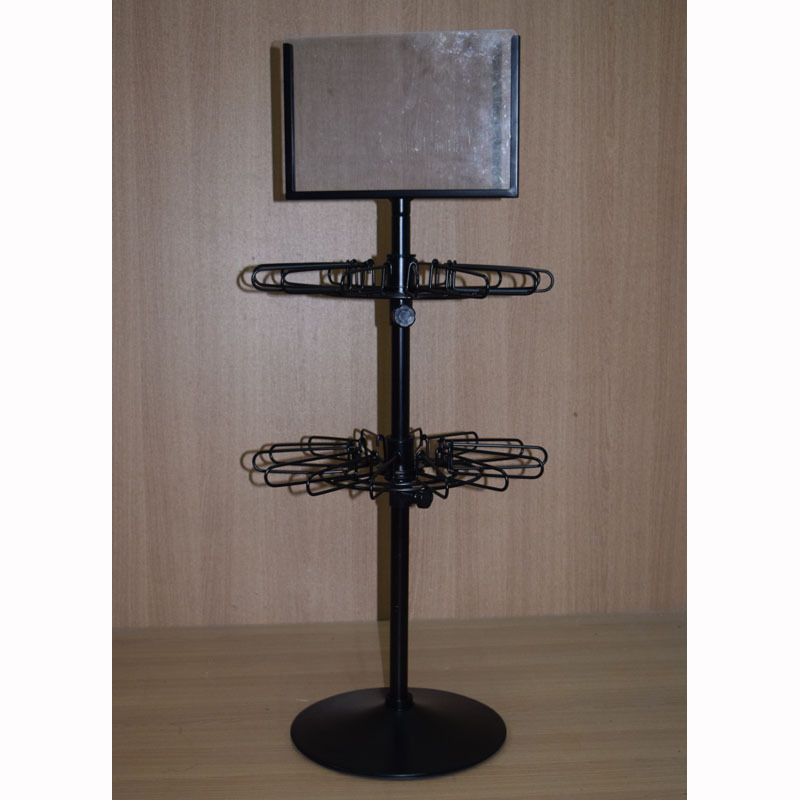 钥匙扣展示架 钥匙扣陈列架 钥匙扣促销架 台式铁线架 铁线促销架