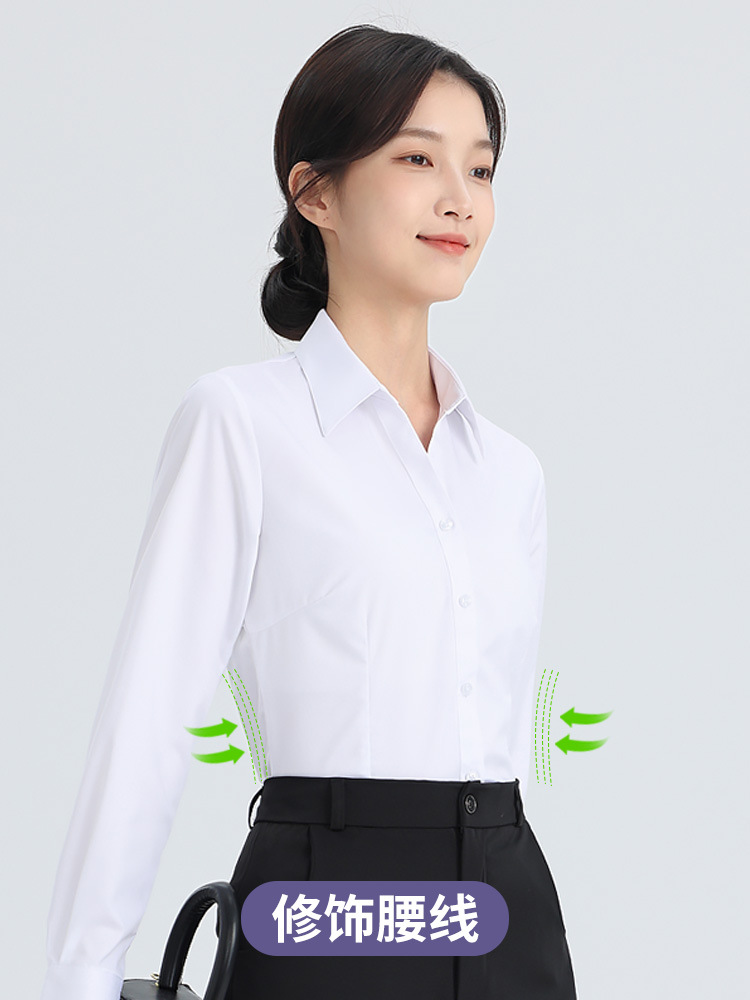 Professional autumn breathable shirt for work