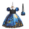 Cartoon children's dress, cosplay, flowered