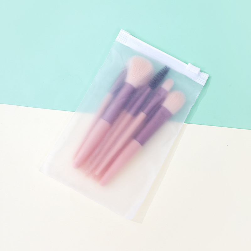 Pincel de maquillaje portátil pequeño 8 juego completo de pinceles de maquillaje cepillo de rubor cepillo de rímel cepillo de detalle bolsa de pinceles de maquillaje herramientas de maquillaje