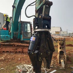 Juren hydraulic shear demolition hydraulic clamp plant demolition steel bar cut-off car dismantling crushing clamp machine equipment