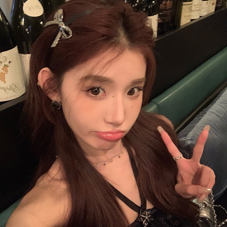 Sweet cool girl style style hairband girls 2023 nuevo clip de cabello plateado de alta calidad clip de cabello de presión