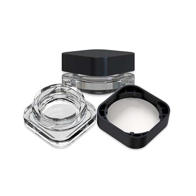 百度推荐方形儿童盖眼霜瓶l玻璃膏瓶圆形膏霜分装瓶3ml7ml9ml