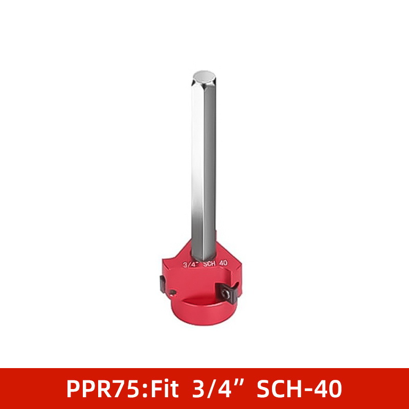 Juego de 8 piezas, juego de 7 piezas, escariador de tubería de PVC, herramienta de junta de tubería de agua, cuchillo de expansión de tubería, múltiples especificaciones, múltiples cabezales de corte, opcional image 61