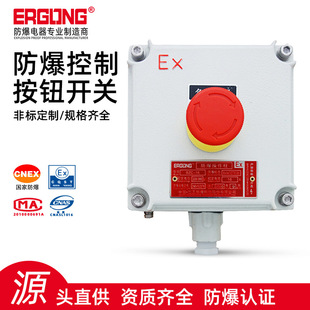 Explosion-Proof Emergency Stop Button Box, Explosion-Proof Operation Column, Wall-Mounted Explosion-Proof Emergency Stop Button Box, Explosion-Proof Operation Box