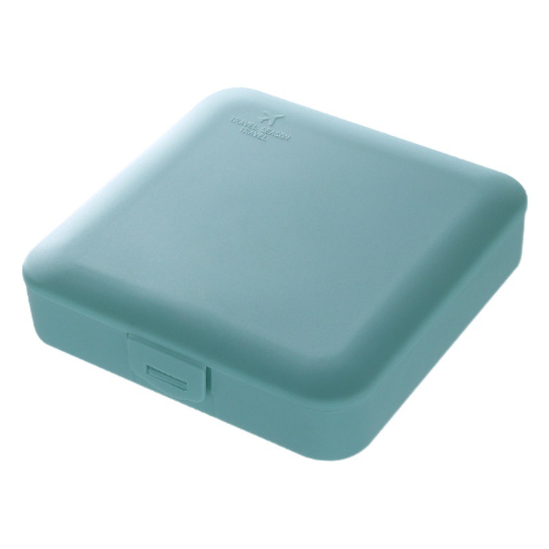 Tía toalla bolsa de almacenamiento servilleta sanitaria evento mensual caja pequeña caja de almacenamiento multifuncional lindo portátil de gran capacidad hebilla simple