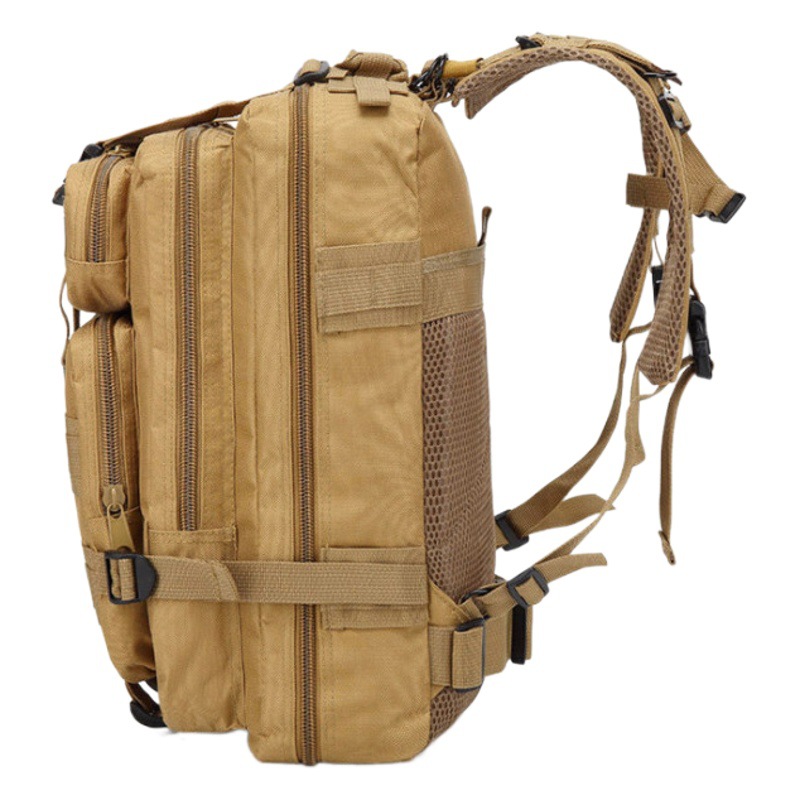 Mochila táctica multifuncional de camuflaje militar para deportes al aire libre, mochila de montañismo, camping y senderismo 3P, popular transfronteriza.