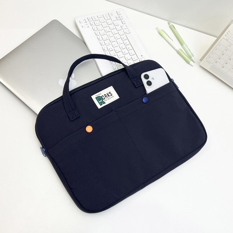 Bolsa de computadora azul